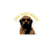 Load image into Gallery viewer, The Mini Dood Goldendoodle Bubble-free stickers
