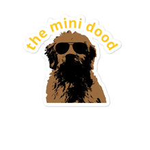 Load image into Gallery viewer, The Mini Dood Goldendoodle Bubble-free stickers
